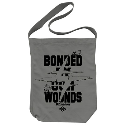 Kiznaiver - Shoulder Tote Bag / MEDIUM GRAY