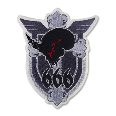 Schwarzesmarken - Patch: 666th TSF Squadron Schwarzesmarken