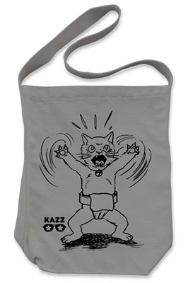 Makoto-chan - Mecha Shoulder Tote Bag / Medium Gray