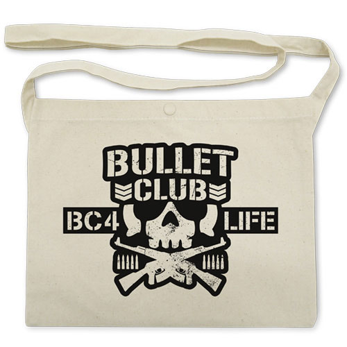 New Japan Pro Wrestling BULLET CLUB Musette Bag /NATURAL