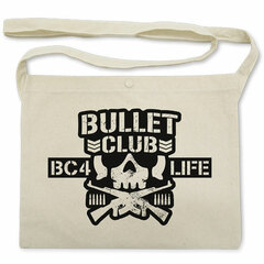 New Japan Pro Wrestling BULLET CLUB Musette Bag /NATURAL