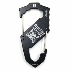 New Japan Pro Wrestling BULLET CLUB Carabiner S-shaped/BLACK