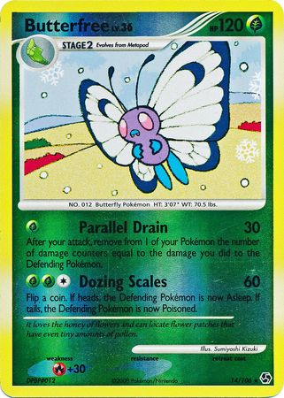 Butterfree - 14/106 - Rare - Reverse Holo