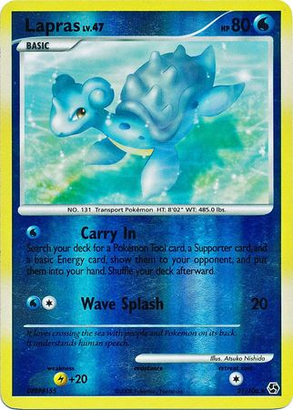 Lapras - 21/106 - Rare - Reverse Holo