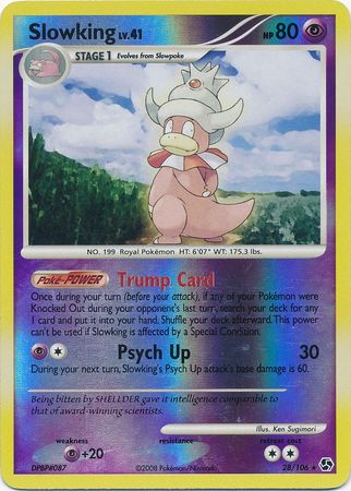 Slowking - 28/106 - Rare - Reverse Holo