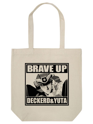 Brave Police J-Decker - Deckerd & Yuta Tote Bag / Natural