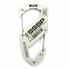 Ultraman Scientific Special Search Party Carabiner S-shaped/WHITE