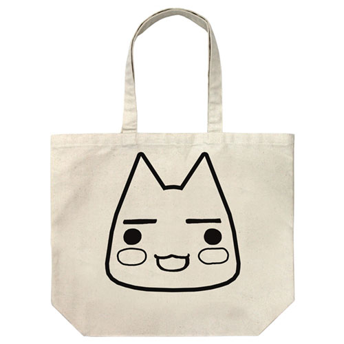 Dokodemo Issho Toro Face Large Tote Bag /NATURAL
