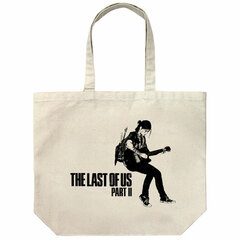 The Last of Us Part II Ellie & Guitar Large Tote Bag /NATURAL