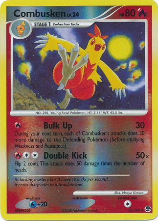 Combusken - 35/106 - Uncommon - Reverse Holo