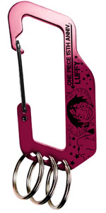 ONE PIECE - 15th Anniversary Carabiner: Luffy