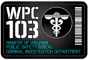 Psycho-Pass - PVC Patch: Public Safety Bureau