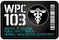 Psycho-Pass - PVC Patch: Public Safety Bureau