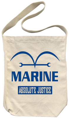 ONE PIECE - Marines Shoulder Tote Bag/ Natural