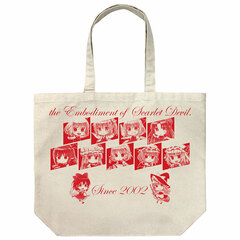 Touhou Project Large Tote Bag Touhou Koumakyou / NATURAL