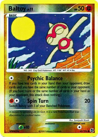 Baltoy - 60/106 - Common - Reverse Holo