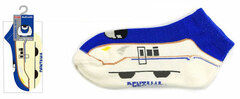 DenTama the Egg Shaped Train Kids' Socks: E7 Series Hokuriku Shinkansen