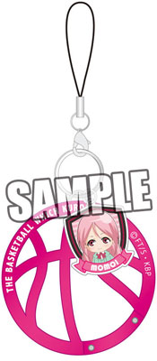 Kurokos Basketball - Basketball Shaped Carabiner Charm: Satsuki Momoi