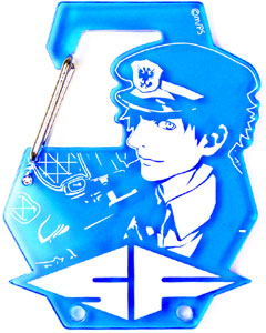 Samurai Flamenco - Acrylic Carabiner: Hidenori Goto