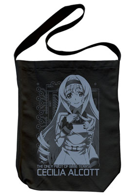 Infinite Stratos - Cecilia Alcott Reboot Shoulder Tote Bag/ Black