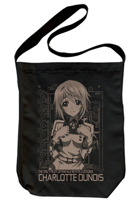 Infinite Stratos - Charlotte Dunois Reboot Shoulder Tote Bag/ Black