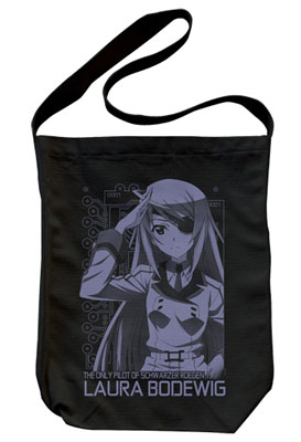 Infinite Stratos - Laura Bodewig Reboot Shoulder Tote Bag/ Black