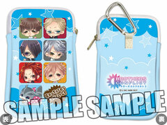 TV Anime Brothers Conflict - Mobile Pouch Blue