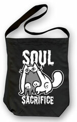 Soul Sacrifice - Yuru Orc Shoulder Tote Bag/ Black