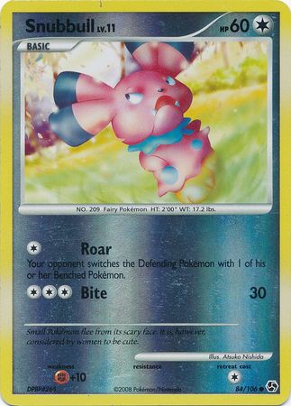 Snubbull - 84/106 - Common - Reverse Holo