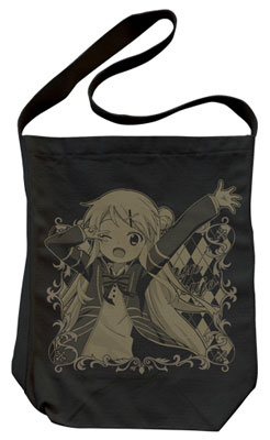 Kiniro Mosaic - Karen Kujo Shoulder Tote Bag/ Black