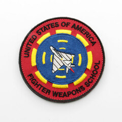 TOP GUN Patch (Detachable Type) Fighter Weapon School