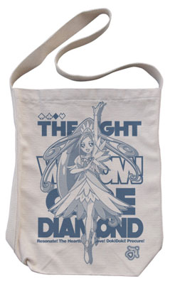 Doki Doki! PreCure - Cure Diamond Shoulder Tote Bag/ Natural
