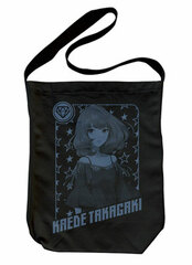 THE IDOLM@STER Cinderella Girls - Kaede Takagaki Cool Shoulder Tote Bag/ Black