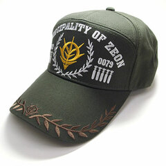 Mobile Suit Gundam - Zeon Embroidered Apollo Cap/ Moss