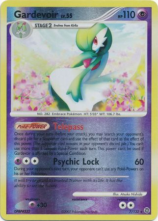 Gardevoir - 7/132 - Holo Rare - Reverse Holo