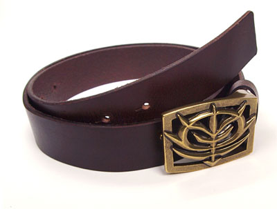 Mobile Suit Gundam - Zeon Mark Relief Belt/ Brown