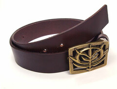Mobile Suit Gundam - Zeon Mark Relief Belt/ Brown