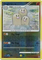 Dugtrio - 24/132 - Rare - Reverse Holo