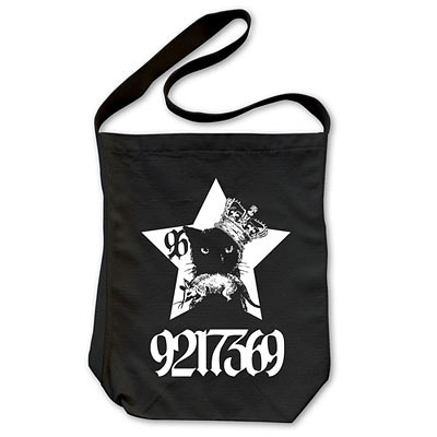 96neko - Shoulder Tote Bag/ Black