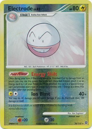 Electrode - 26/132 - Rare - Reverse Holo