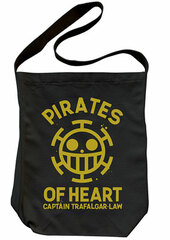 TV Anime ONE PIECE - Heart Pirates Shoulder Tote Bag/ Black