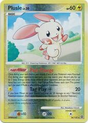 Plusle - 36/132 - Rare - Reverse Holo