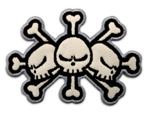 TV Anime ONE PIECE - Removable Patch: Blackbeard Pirates