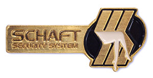 Patlabor Shaft Security Systems Tie Pin
