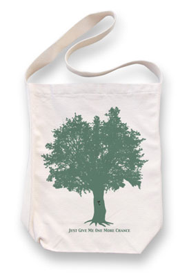 Kakkokawaii Sengen! The Tree Shoulder Tote Bag / Natural
