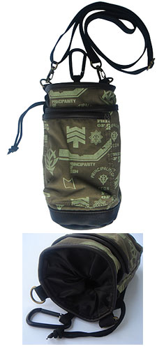 Mobile Suit Gundam Zeon Military Scissor Bag/Moss