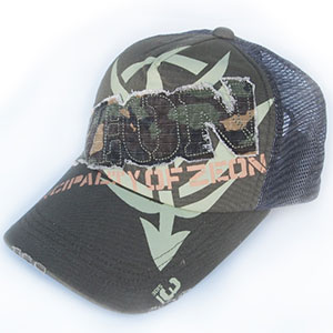 Mobile Suit Gundam Zeon Camoflauge Patch Cap/ Moss