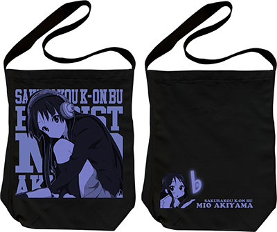 K-On! - Shoulder Tote Bag: Mio Akiyama/ Black