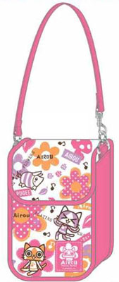 Monster Hunter Felyne Flower Series - Mobile Pouch White