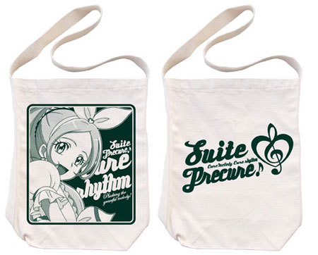 Suite PreCure Cure Rhythm Shoulder Tote Bag/ NATURAL
